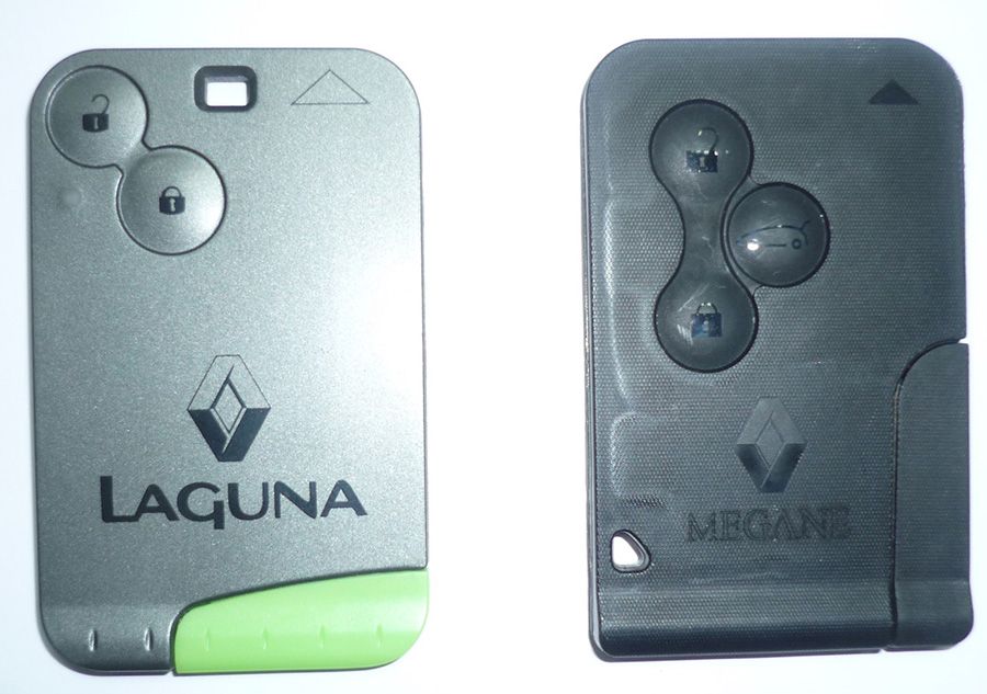 Copia tarjetas Renault Megane, Renault Laguna
